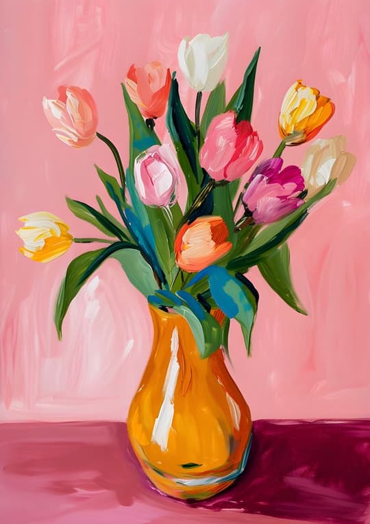 Vibrant Tulip Bouquet