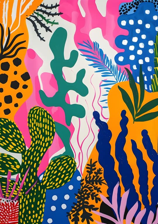 Vibrant Desert Garden