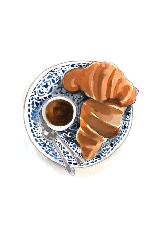 Croissant & Coffee