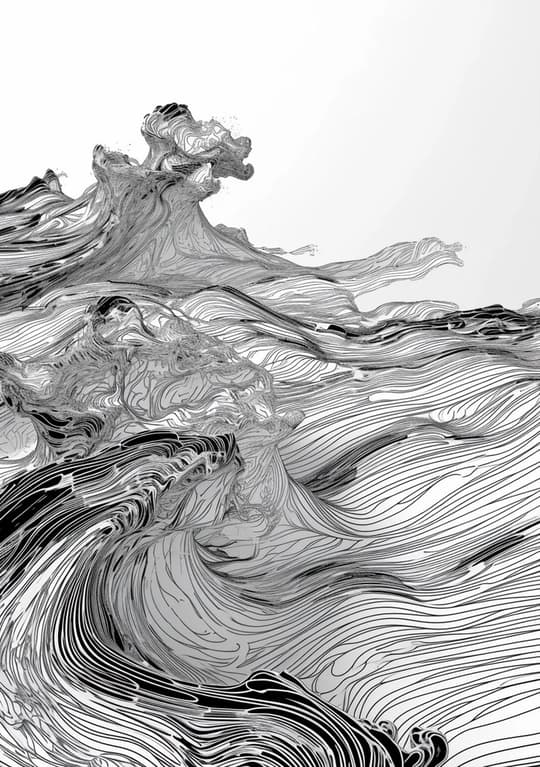 Mythical Dragons in Wind