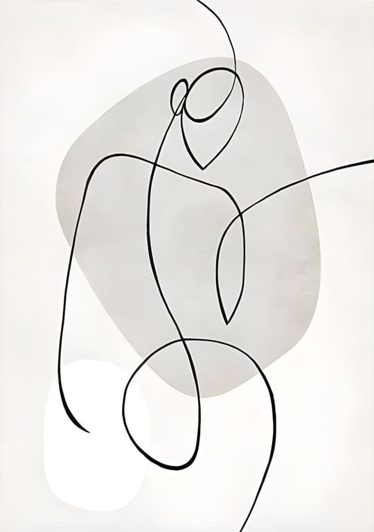 Botanical Line Study