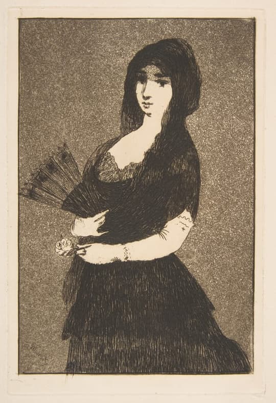 Exotic Flower, by Edouard Manet, 1868