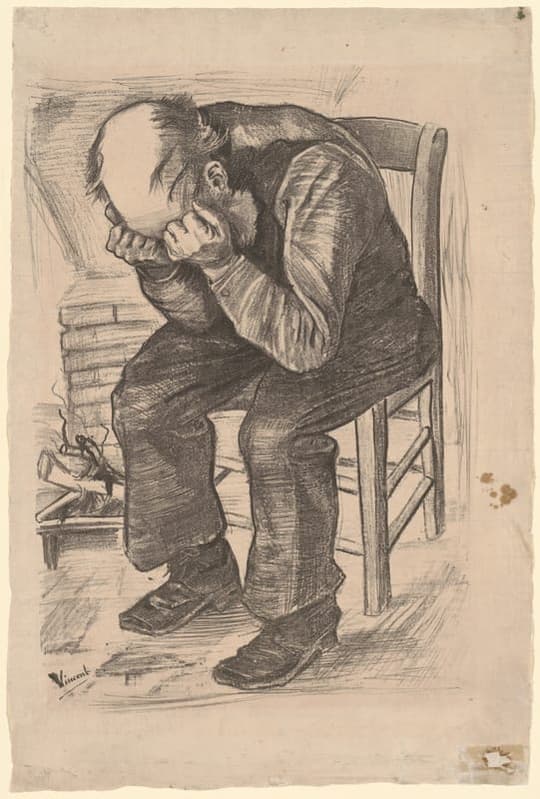 At Eternity's Gate, by Vincent van Gogh, November 26−27, 1882