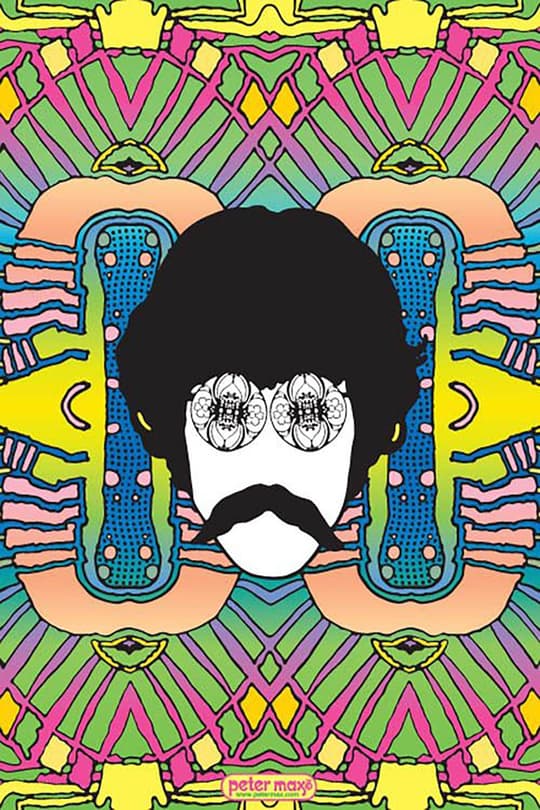 Psychedelic Portrait with Insects