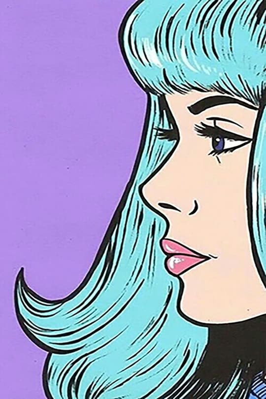 Turquoise Hair Portrait
