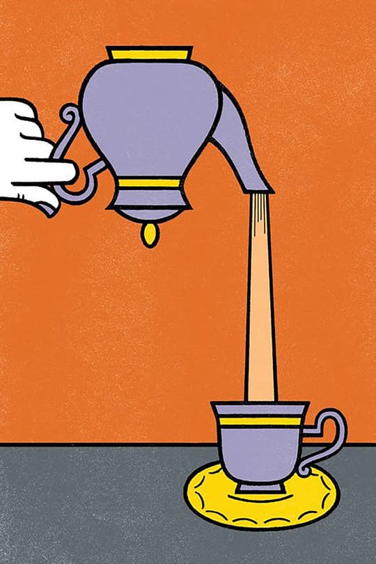 Pouring Tea