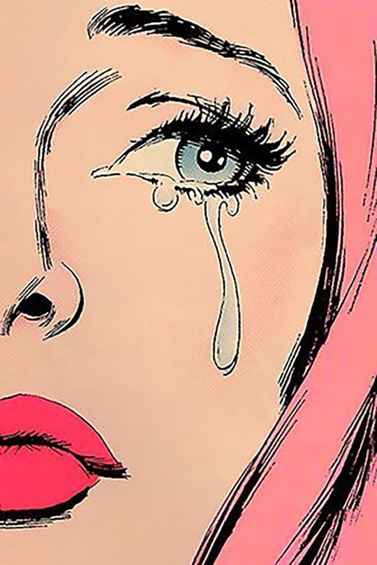 Teary-Eyed Beauty