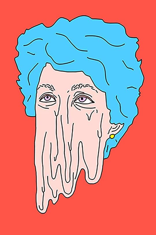 Blue-Haired Portrait