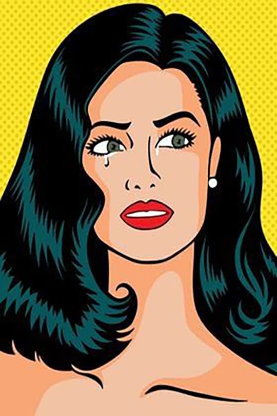 Pop Art Woman Portrait