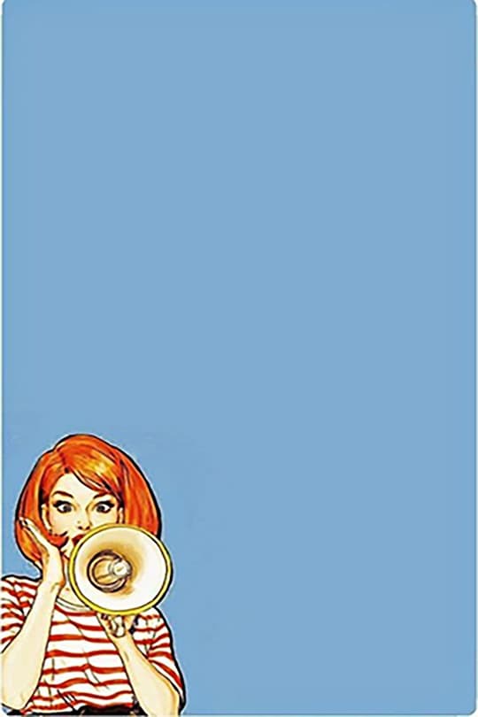 Girl with Megaphone