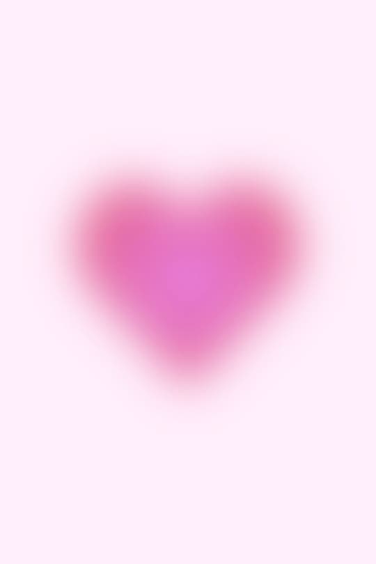 Soft Pink Heart Glow