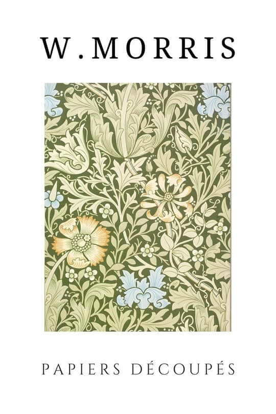 W. Morris Botanical Wallpaper