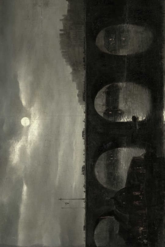 Moonlit Harbor