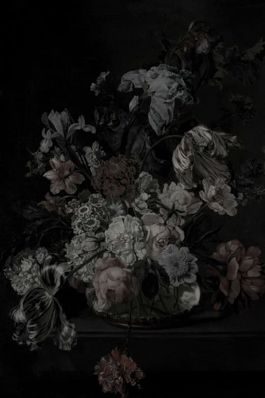 Moody Floral Still Life