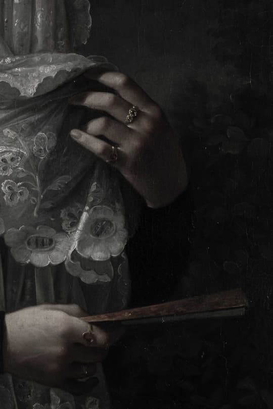 Artist's Hand with Brush