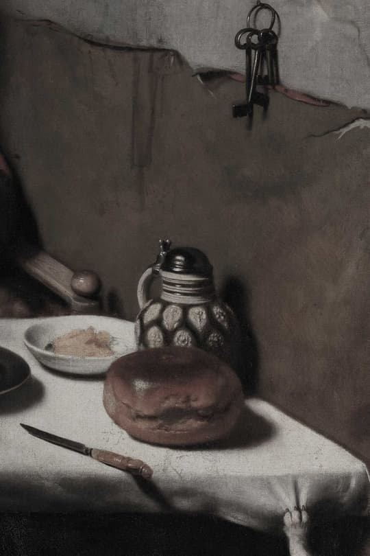 Still Life with Bread and Keys