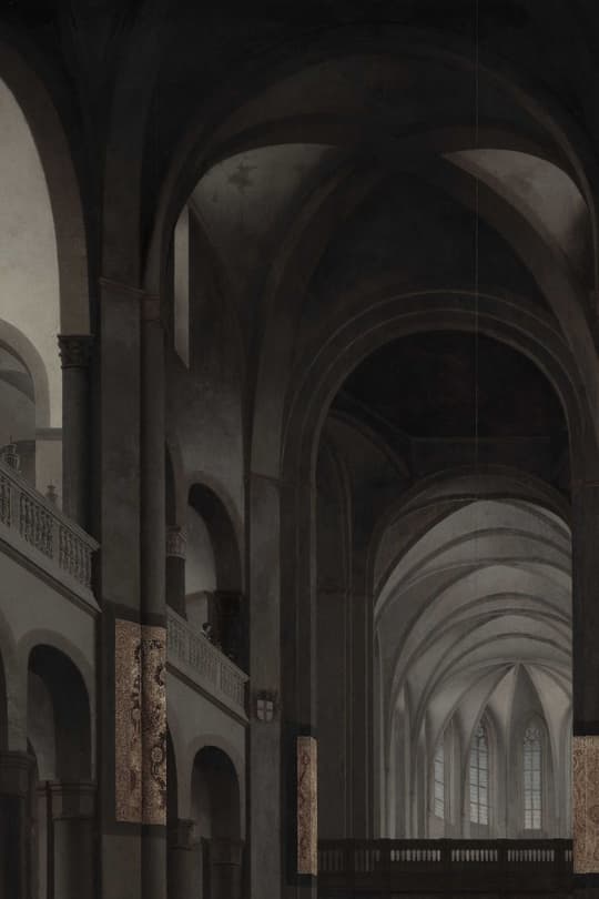 Gothic Cathedral Interior