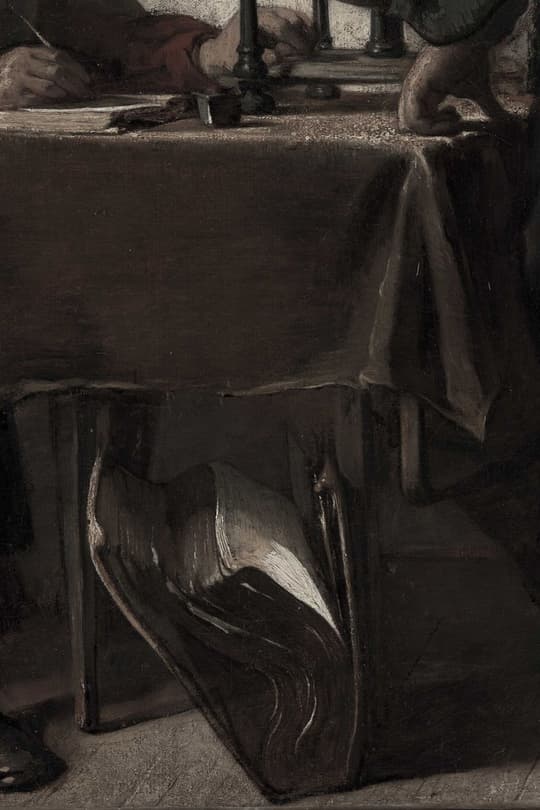 Interior Study with Figures