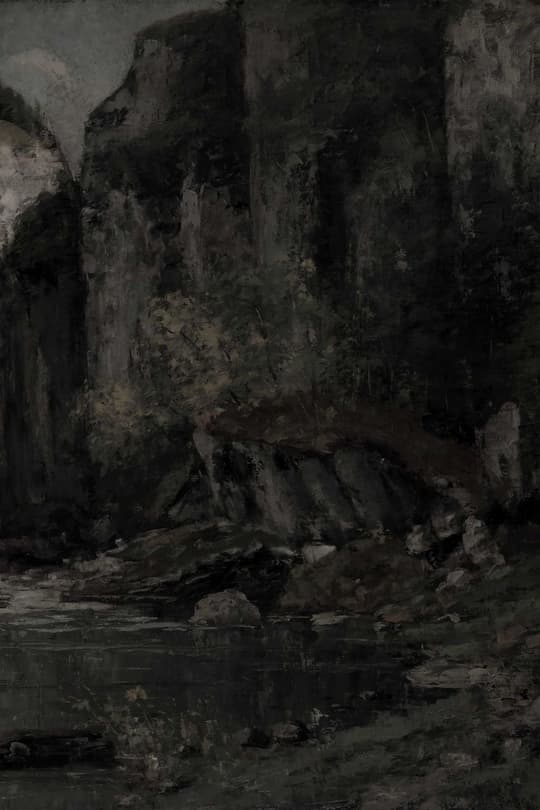 Castle Ruins by Water
