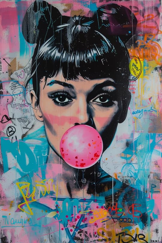 Pop Bubble Girl