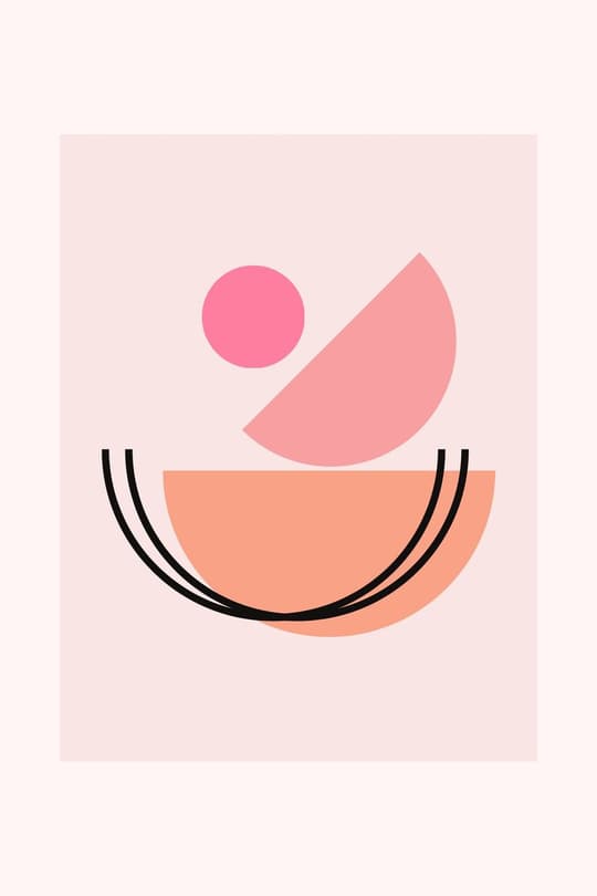 Happy Face Abstract