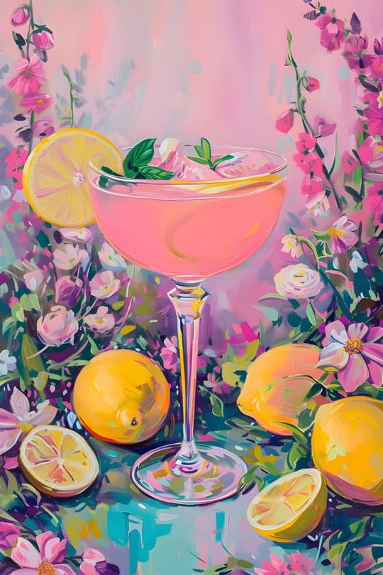 Floral Cocktail Garden