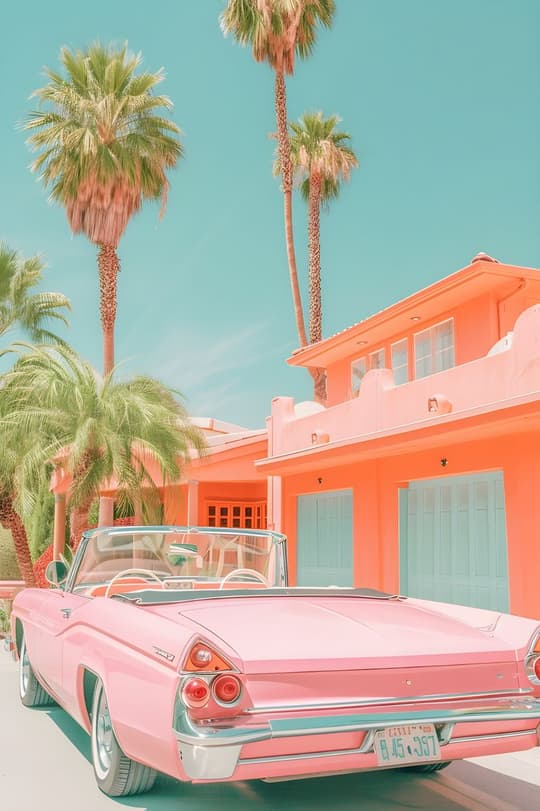 Retro Palm Springs Paradise