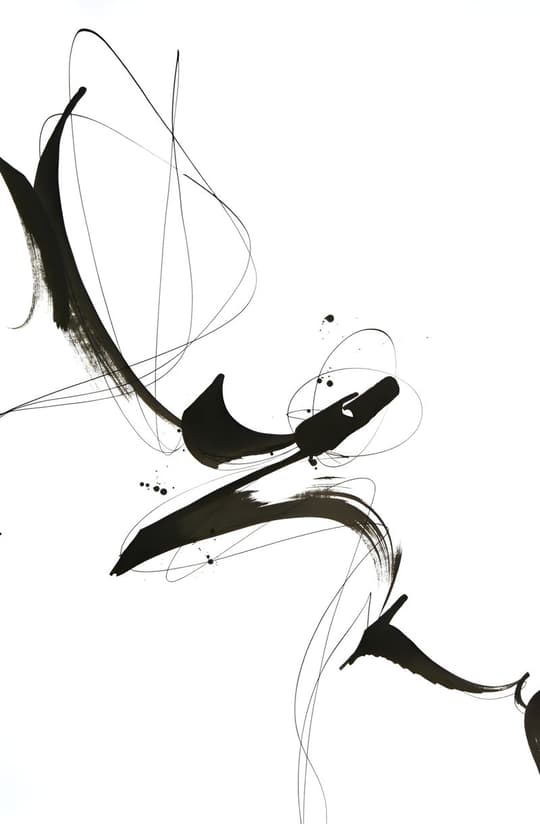 Abstract Organic Forms in Motion