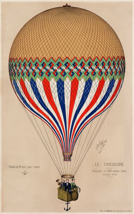 Le Tricolore Hot Air Balloon