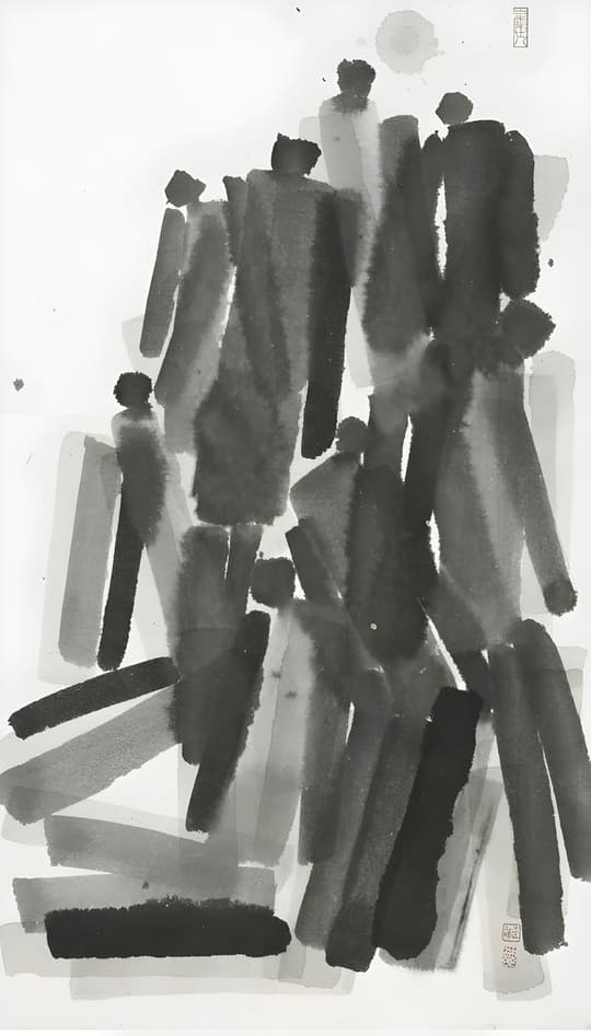 Figures in Mist