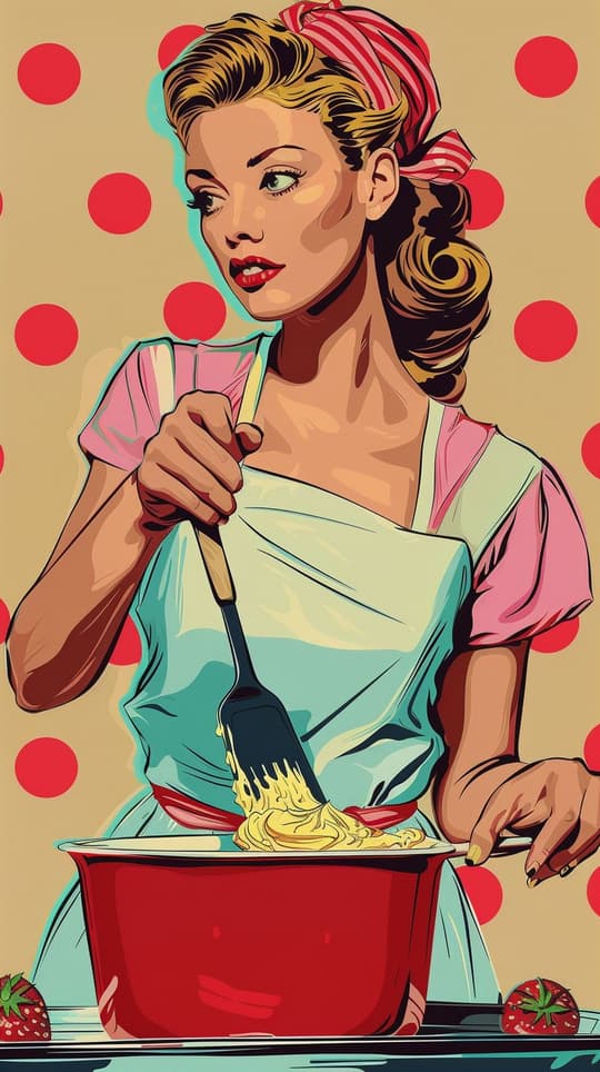 Retro Kitchen Cook